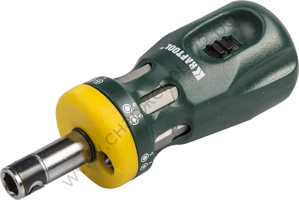 KRAFTOOL Kompakt-12 с насадками 12-в-1, Реверсивная отвертка (26161-H13)