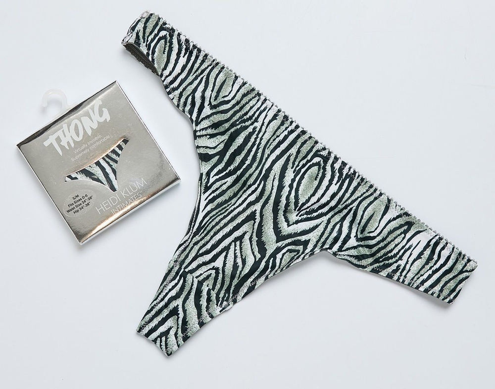 Классические трусики-стринги с тигровым принтом (Размер: S-M) (Цвет: тигровый)