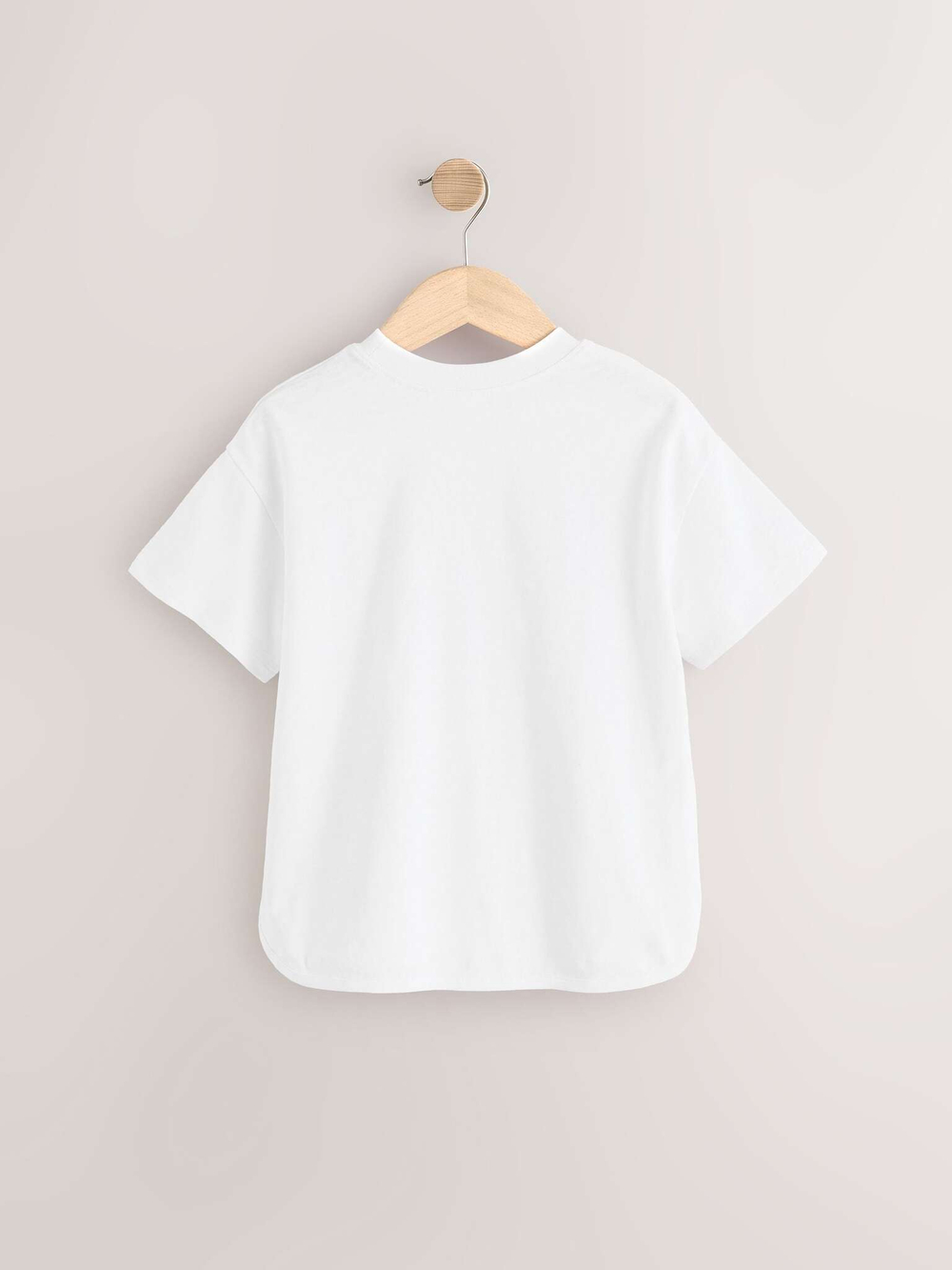 Футболка для девочки Next E65-347, 5 шт., Розовый, Голубой, Серый, Желтый