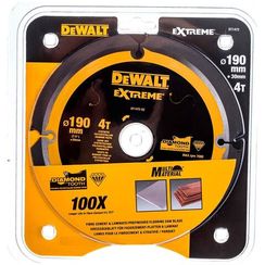 Диск пильный универсальный DeWalt DT1472 190х30мм 4T