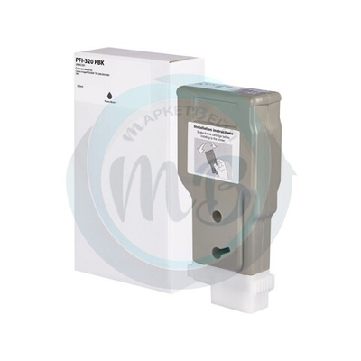 Картридж WBox, аналог Canon PFI-320BK (2890C001) для imagePROGRAF TM-200/TM-300/TM-350, Black