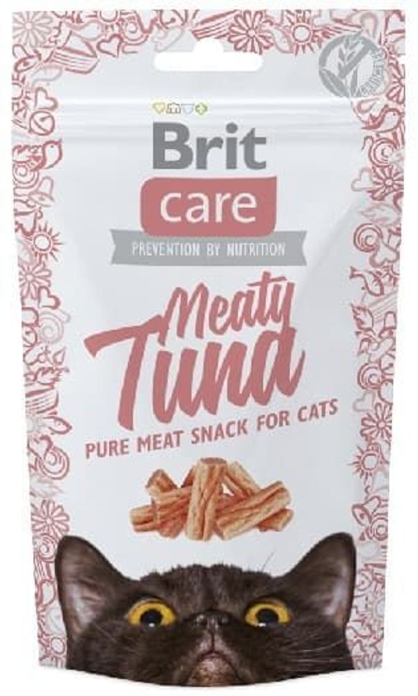 Brit Care: лакомство для кошек Meaty Tuna Тунец, 50 г