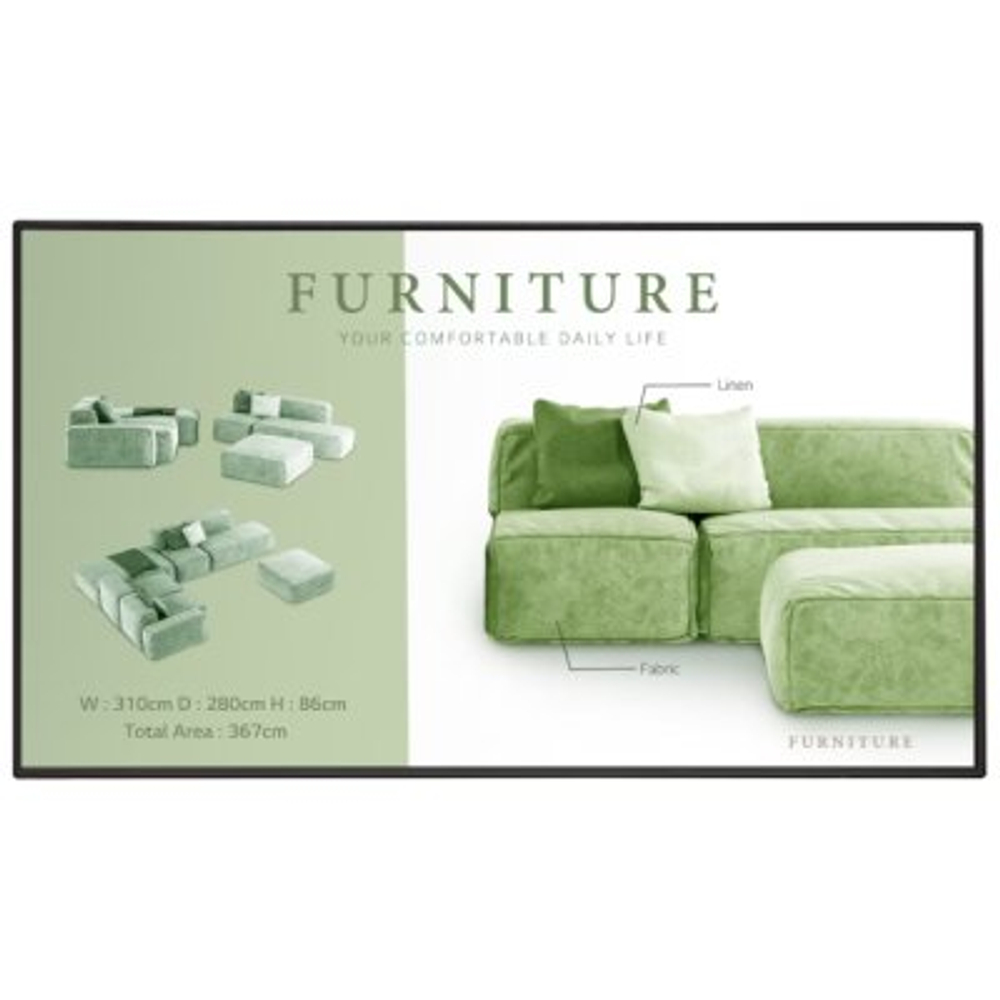 Профессиональный дисплей LG 55UM5N-H