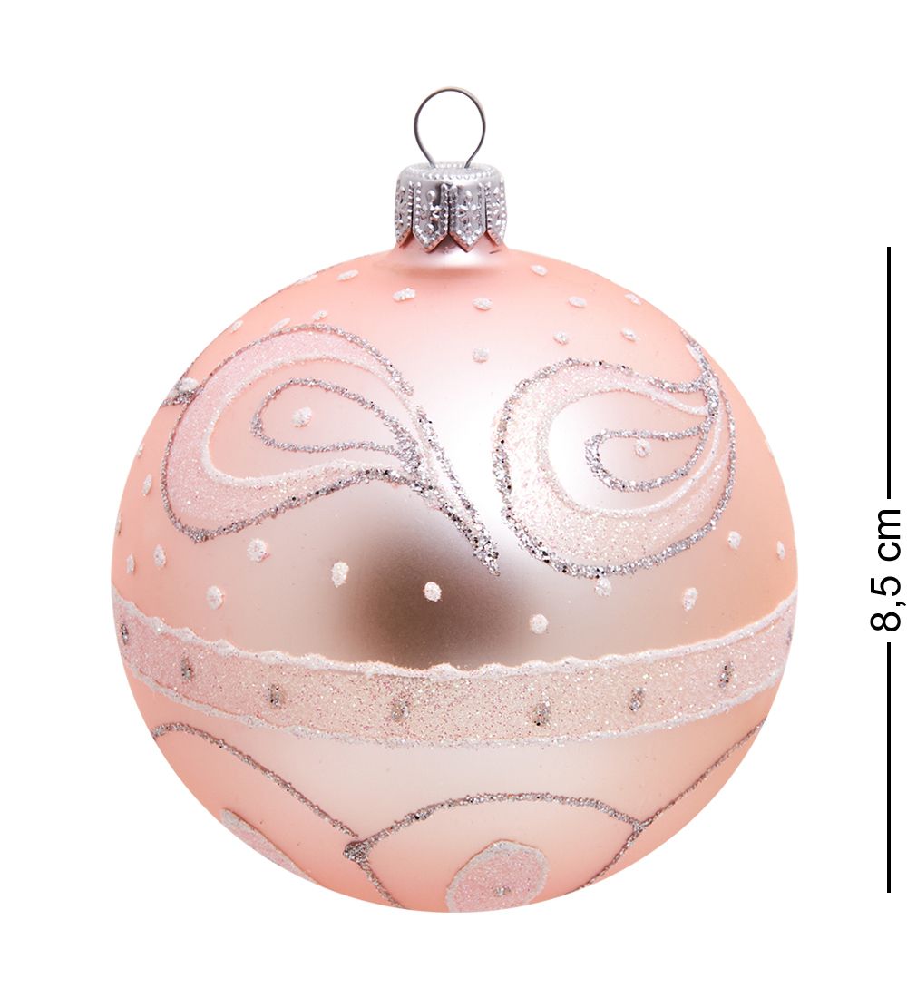 Элита НФШ-1440 Набор ел.украшений Шар 2шт «Звездная ночь» 85 мм