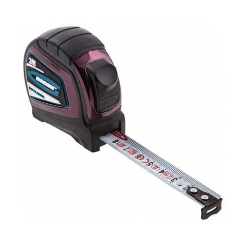 Рулетка Gross Doppelhaken, двухсторонняя шкала, с автостопом, обрезиненная, 2 м x 16 мм