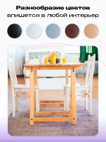 Заглушка под отверстие 21-24 мм ультратонкая D30 мм серая, 4 шт