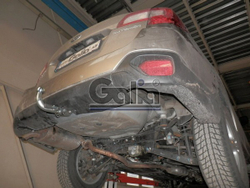 Фаркоп оцинкованный Galia S116A для Subaru Outback 2015-(паспорт и сертификат в комплекте)(без электрики)