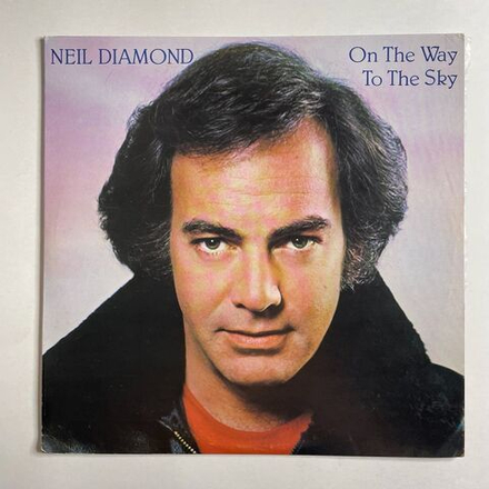 Винтажная виниловая пластинка LP Neil Diamond On The Way To The Sky (Венесуэла 1981)