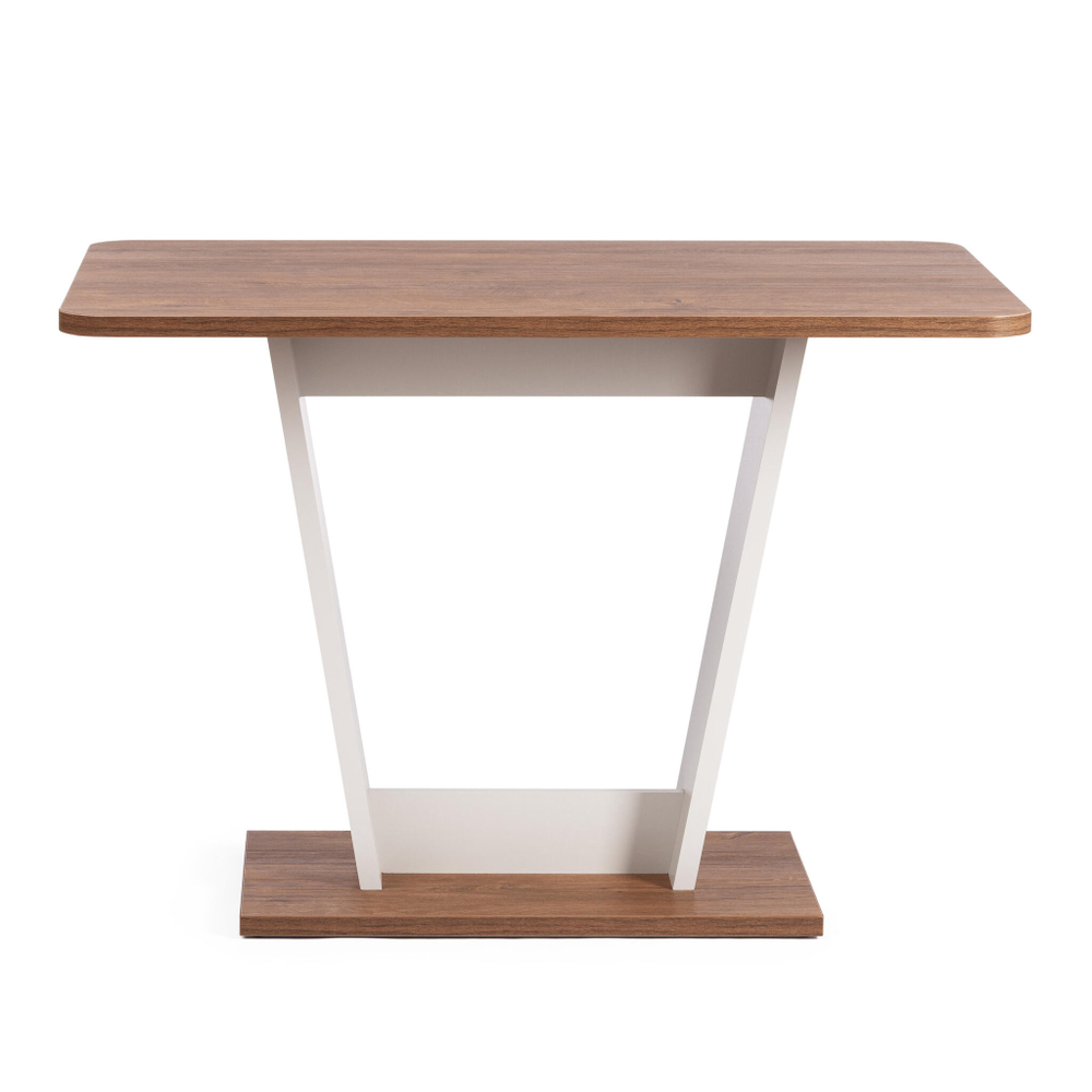 Стол обеденный TIBI нераздвижной ЛДСП, 68,6 х 110 х 75 см, Дуб Канзас/Пепел