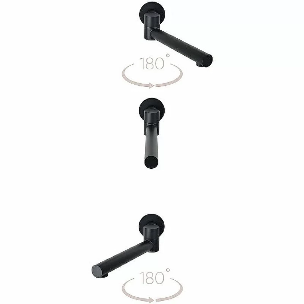 Душевая система Bronze de Luxe Scandi 14582-501B черная
