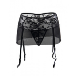 Пояс для чулок Sexy Lace Black (M)