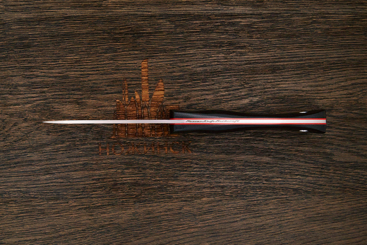 Нож туристический Beaver knife GranTourismo, клинок 105мм, сталь Х12МФ, рукоять микарта чёрная-К
