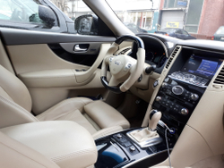 Руль ver.3 Infiniti FX37/FX50/FX30/QX70 бежевый