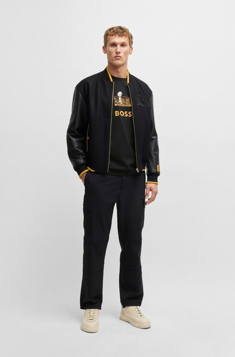 Футболка мужская BOSS Tunsil_NFL 10253358 01