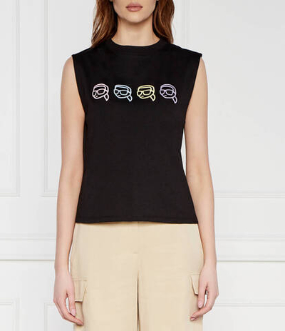 Блузка Karl Lagerfeld - черный(241W1701)