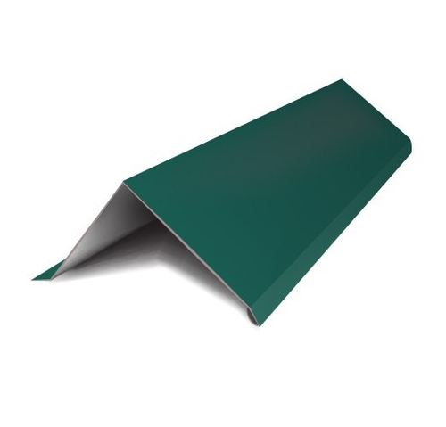 Торцевая планка(ветровая)  95х120х2000 RAL 6005 зеленый мох