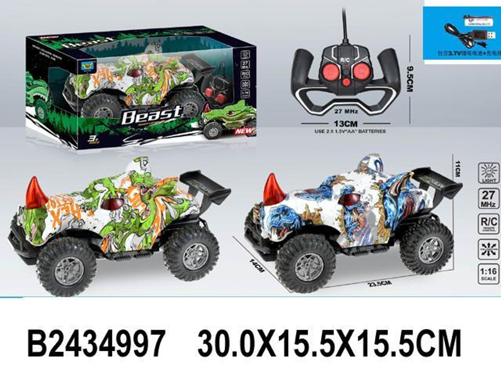 Джип на РУ, коробка WL-215B