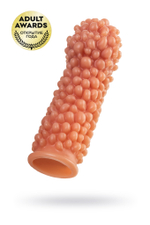 Насадка Kokos с дополнительной стимуляцией телесная 16,5 см