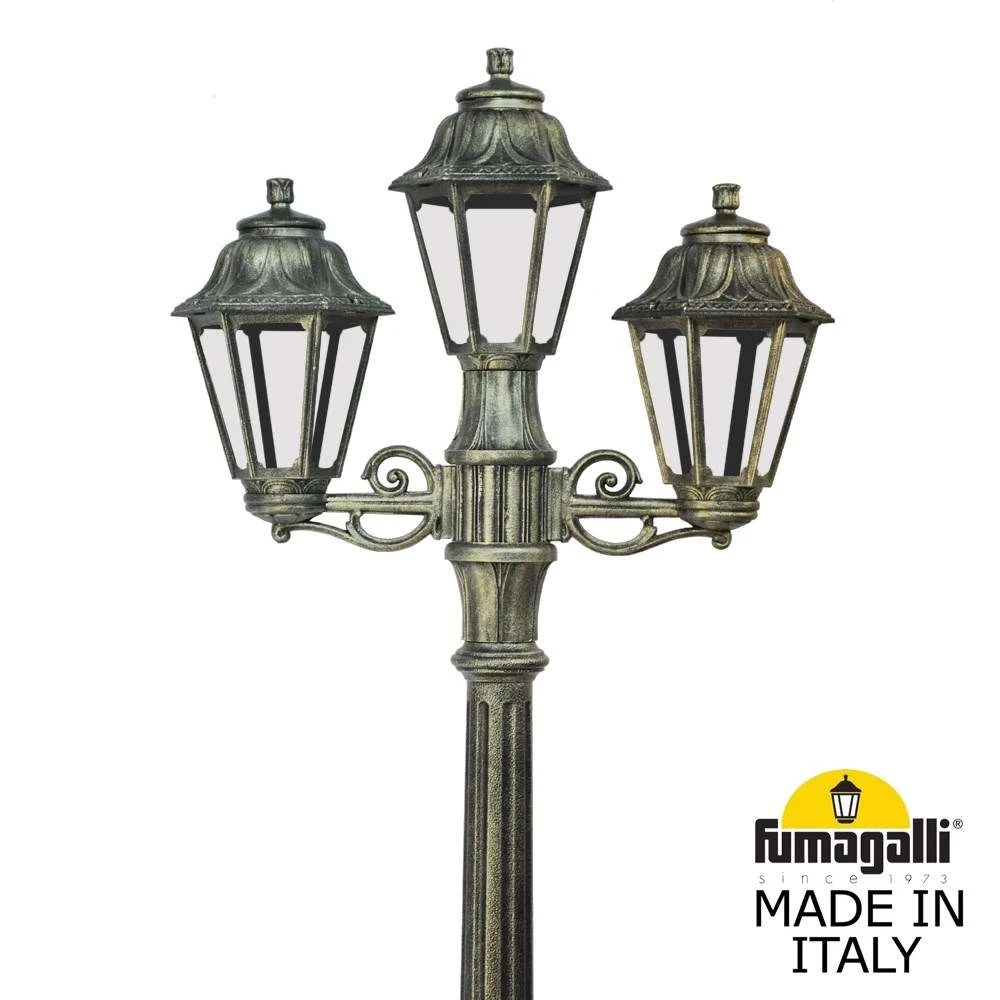 Парковый светильник Fumagalli RICU BISSO/ANNA 2+1 E22.157.S21.BXF1R