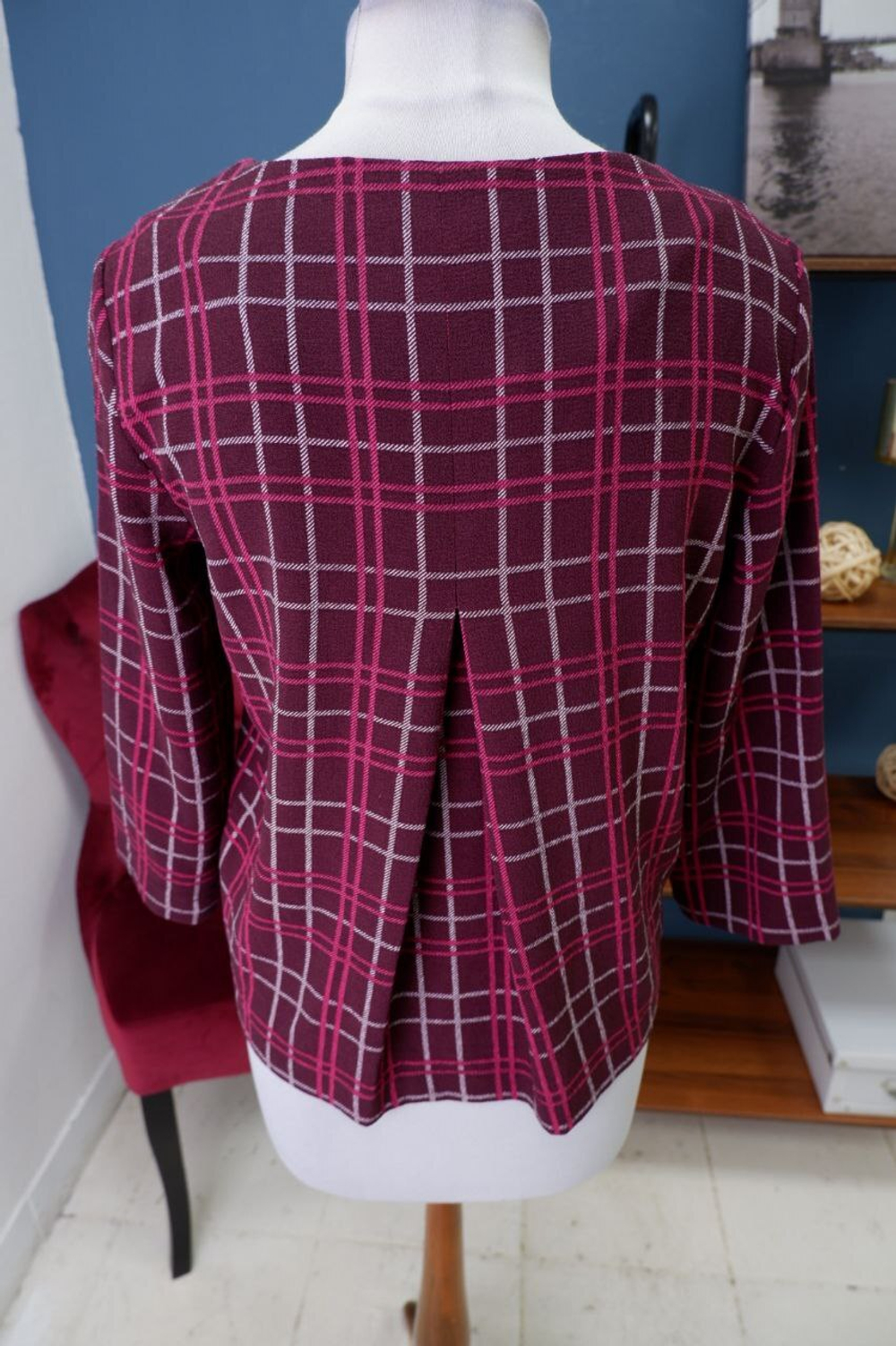 Рубашка Opus в клетку 42 размер