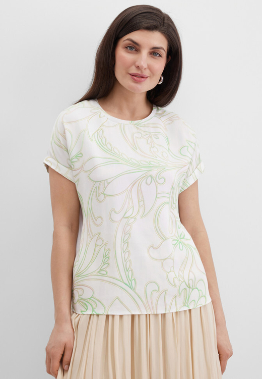 Блузка из модала и хлопка