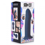 Гибкий фаллоимитатор Squeeze-It Thick Phallic (17,5×5 см) синий