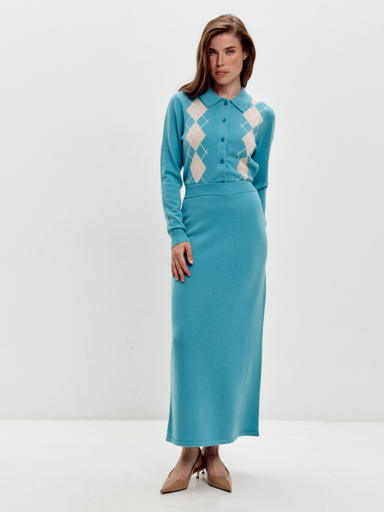 Кашемировая юбка