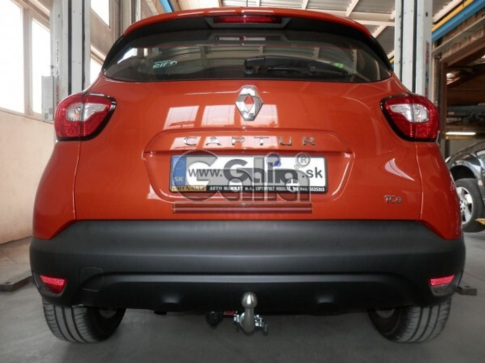 Фаркоп оцинкованный Galia R091A для Renault Captur 2013-(паспорт и сертификат в комплекте)(без электрики)