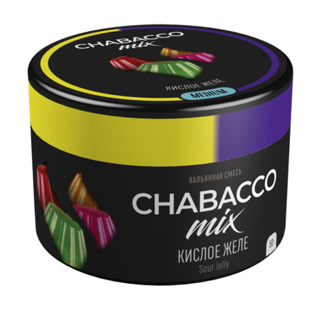 Кальянная смесь Chabacco "Sour jelly" (Кислое желе) 50гр