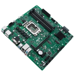 Материнская плата ASUS PRO B660M-C D4-CSM (Socket 1700, mATX, 4xDDR4(128GB), D-SUB/HDMI 2.1/2xDP, 1xPCIe 4.0x16/2xPCIe 3.0, 1xLAN, 4xSATA 6Gb/s, 2xM.2, 2xUSB 3.2, 2xUSB 2.0, 2xPS/2)