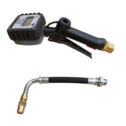 Пистолет для раздачи агрессивных жидкостей со счётчиком и ручным носиком, GARTEC (Италия)