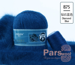 Пряжа Mink Wool (пух норки с синей этикеткой), 50г, 350м, 90%пух норки,10%полиамид (цена за 1 шт)