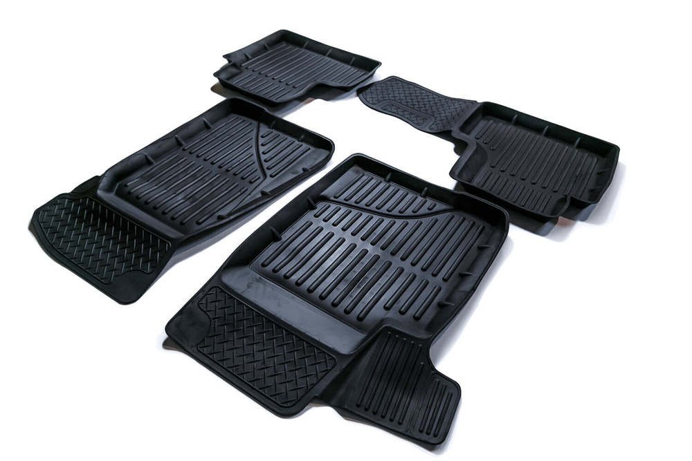 Коврики резиновые в салон 3D STANDART для Lada Niva Chevrolet (2004-) SRTK.CH.NIV.01007