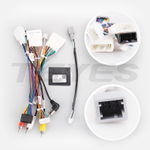 Магнитола для Toyota Camry 70/75 2021-2023 РФ, Евро, Китай (рамка LUX) - FarCar монитор 12.3" 2K QLED на Android 14, TS10, CarPlay, 4G SIM-слот