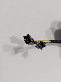 +t Ручка газа для электровелосипеда, самоката с замком (красный матовый)