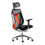 Кресло SitUp BARRACUDA Chrome (сетка Dark Gray/ткань Dark Gray)