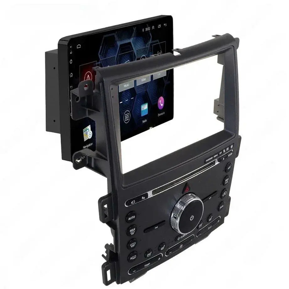 Магнитола для Ford Edge 2010-2015 - Carmedia SF-9065-A (рамка 9") QLed+2K, Android 13, UIS7870 (DUDU7), CarPlay, SIM-слот