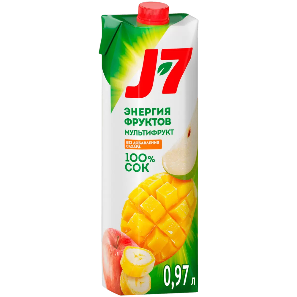J7 Сок Мультифрукт 0,97л