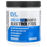 EVLution Nutrition, Creatine5000® с электролитами, без добавок, 250 г (8,82 унции)