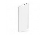 Внешний аккумулятор Power Bank Xiaomi ZMI 10000mAh Dual Port USB-A/Type-C QC3.0 (JD810) Ребристый Белый
