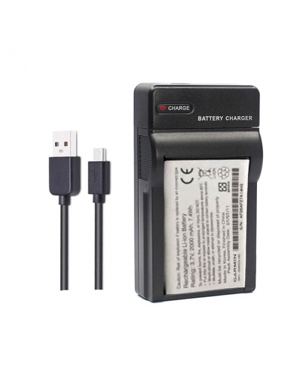 Зарядное устройство USB для Garmin Montana 6xx, Alpha 100 / 200 / 300 для аккумуляторов