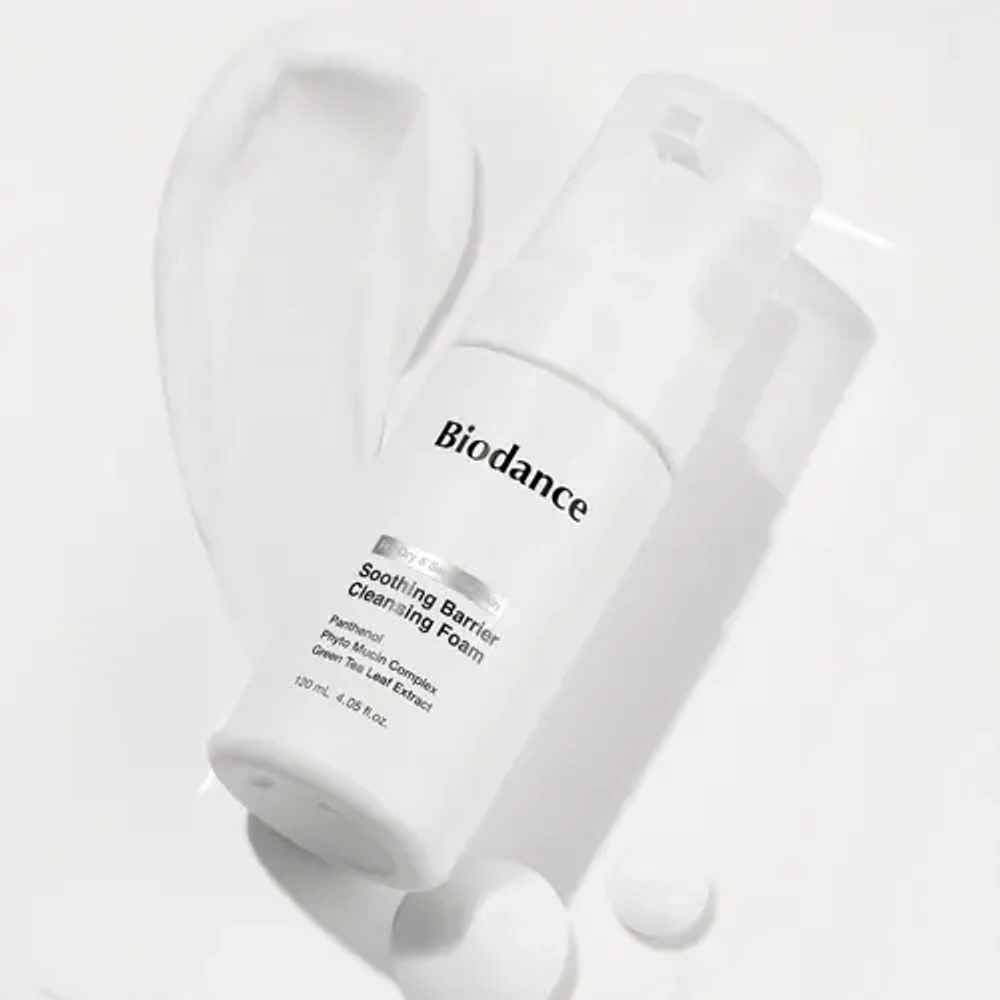 Biodance Soothing Barrier Cleansing Foam успокаивающая пузырьковая пенка для умывания
