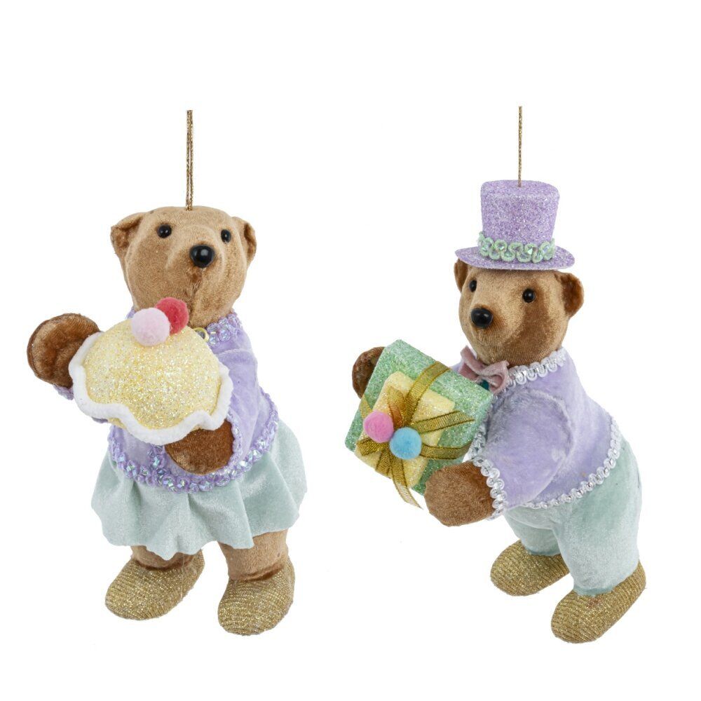 GAEM Изделие декоративное подвесное "Медвежонок", L8 W12 H21 см, 2в.