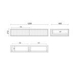 Консоль подвесная CODE VR147