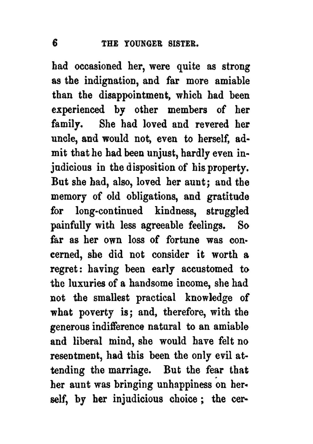 The Younger Sister | C.A. Hubback