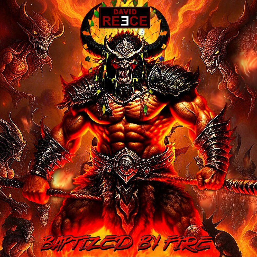 REECE (ex-ACCEPT) - Baptized By Fire 2024, музыкальный компакт диск, heavy metal