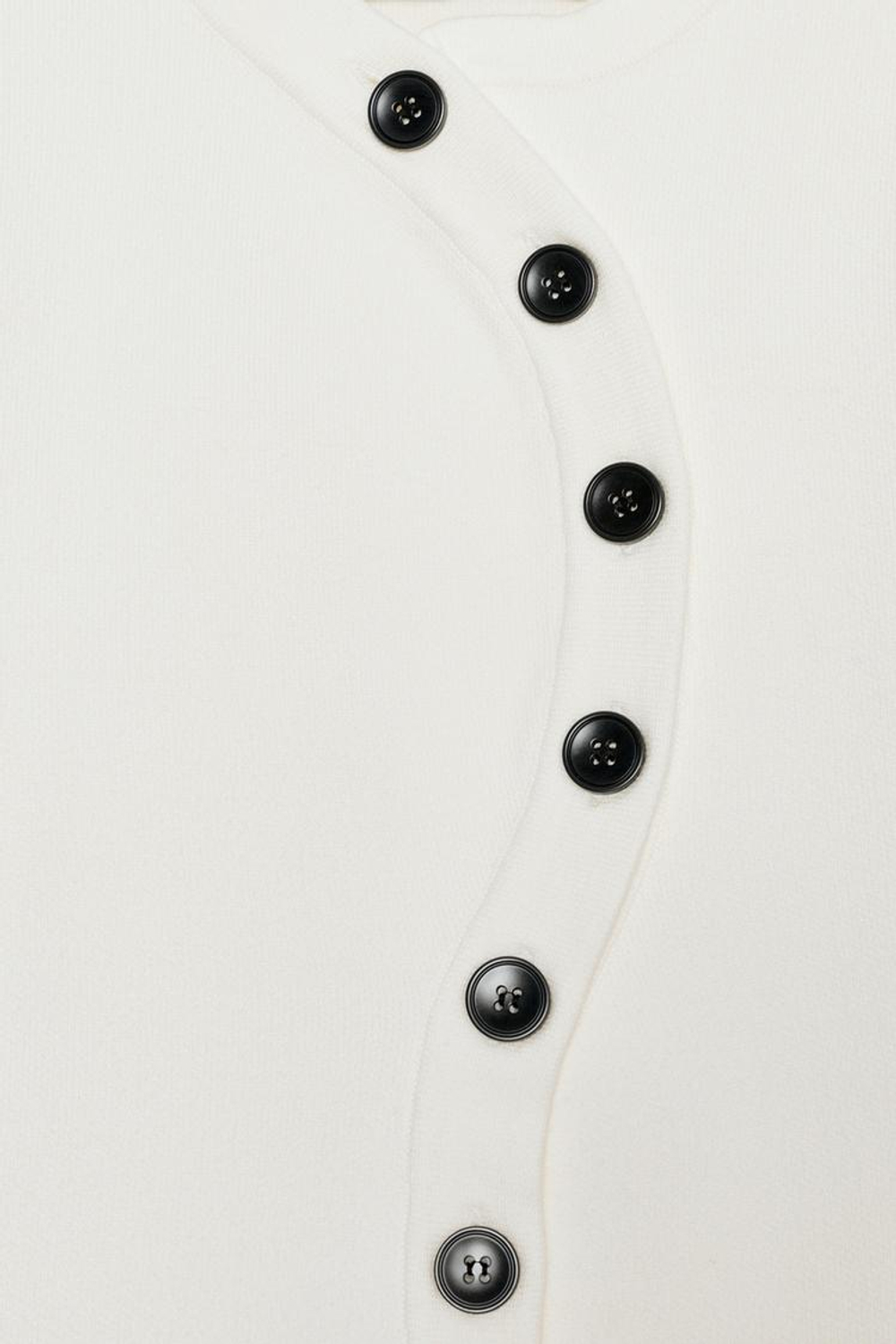 ZARA КАРДИГАН НА ЗАПÁХЕ, БЕЛЫЙ