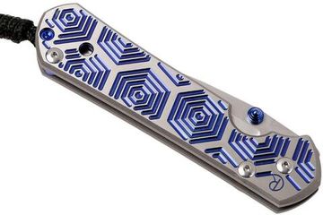 Складной нож Chris Reeve Large Sebenza L21-1042 BL с клинком из стали CPM-S35VN, рукоять титан