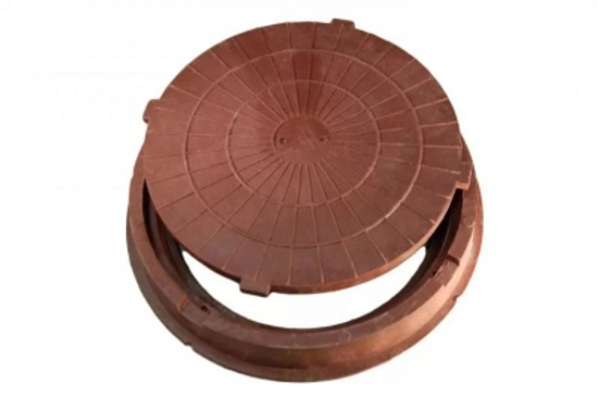 Люк полимерно-композитный 1,5 т  d 0,76