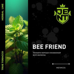 Табак для кальяна JENT (Джент) с ароматом Bee Friend (Мелисса), 30 гр